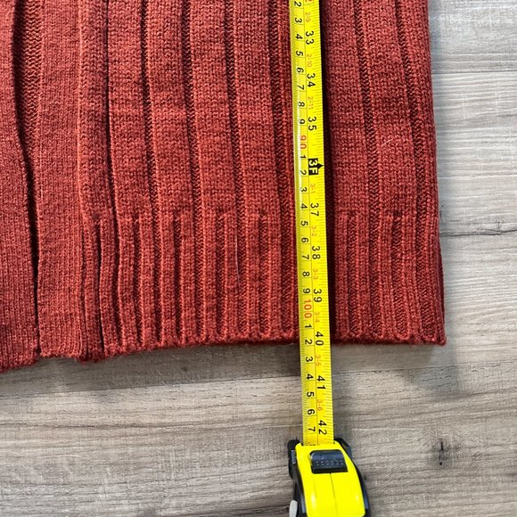 Pink Rose Red Brown Long cardigan - Picture 9 of 10